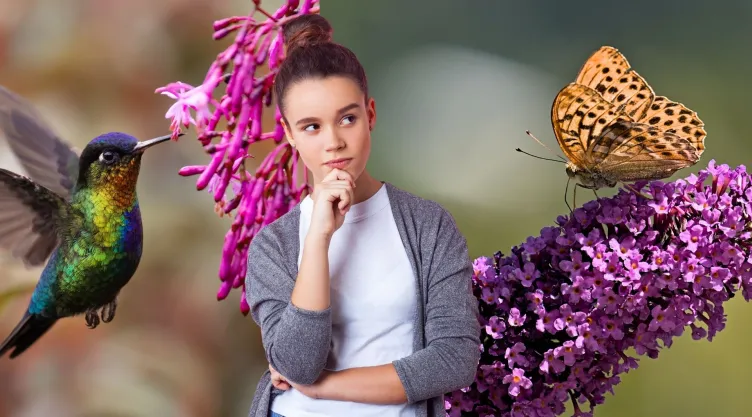 2 plantas que te ayudarán a atraer sí o sí muchos colibríes y mariposas a tu jardín
