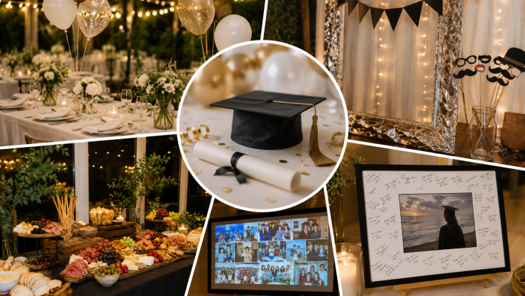 5 ideas para decorar una fiesta de graduación con poco presupuesto