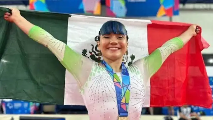 ¡México en lo alto! La gimnasta Alexa Moreno gana la medalla de oro en la Copa Mundial de Gimnasia Artística