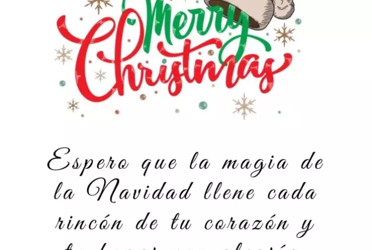 Tarjeta Feliz Navidad
