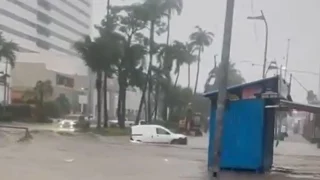 Inundación en Costera