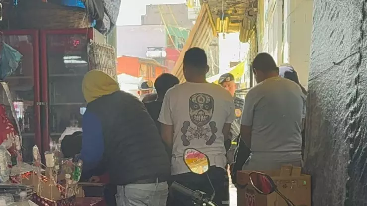 5 detenidos tras asesinato de hombre en el mercado La Merced