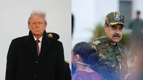 Donald Trump y Nicolás Maduro
