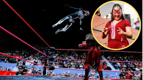 Muere luchadora mexicana