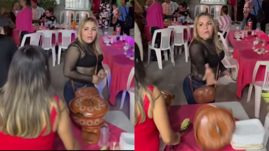 Lady hambreada
