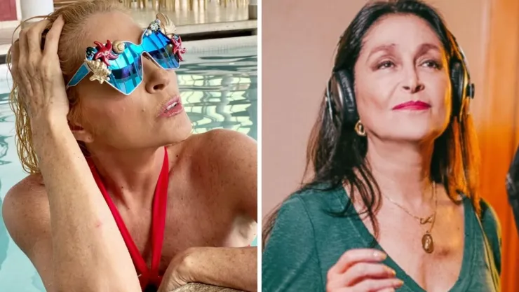 Daniela Romo y Yuri en el Vive Latino 2025.