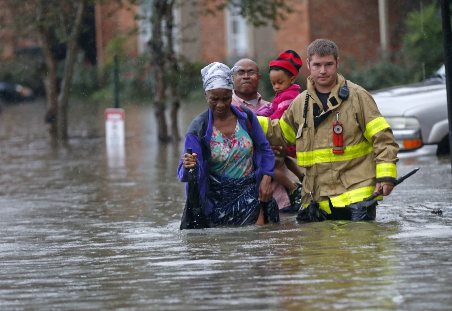 Lluvias en Louisiana