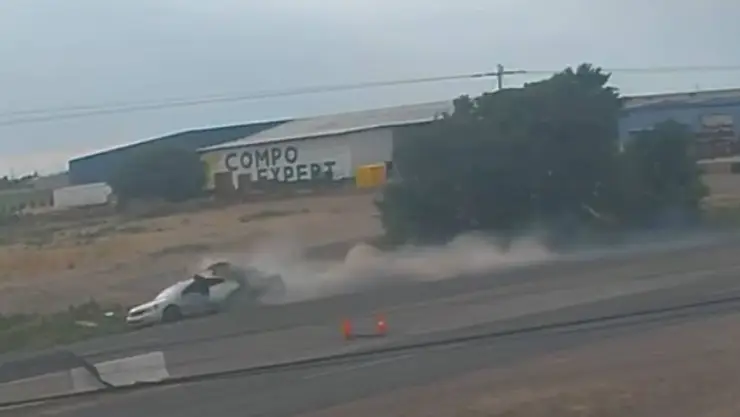 choque Corredor Comercial de Cuauhtémoc