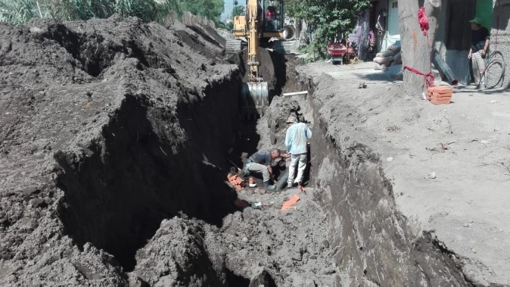 Derrumbe en obra hidráulica
