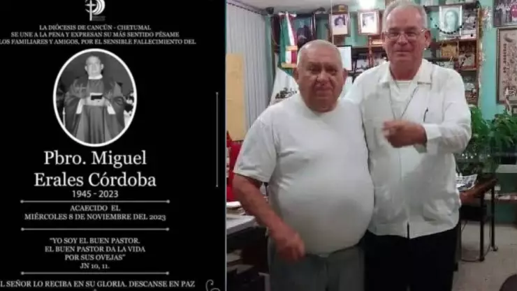 Muere el padre Erales a sus 73 años, fue el primer sacerdote chetumaleño.jpg