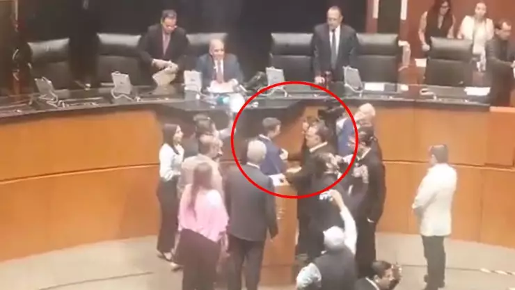 Ricardo Anaya en el Senado