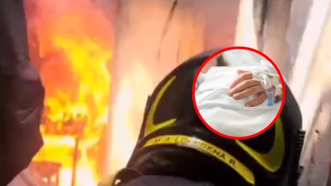 Los presuntos responsables del incendio huyeron en un taxi de CDMX.