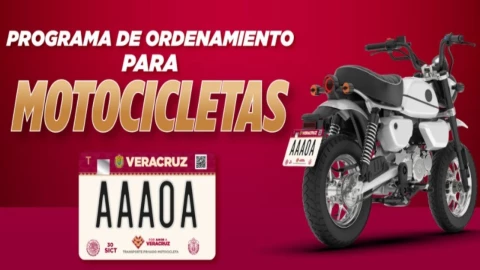 Arranca el reemplacamiento de motos en Veracruz HOY 23 de junio: Conoce costos y requisitos