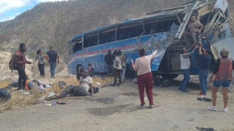 accidente migrantes colombia cuacnopalan - oaxaca