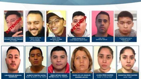 Lista de los más buscados en CDMX.