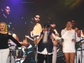 Gran ambiente se vivió durante la presentación.