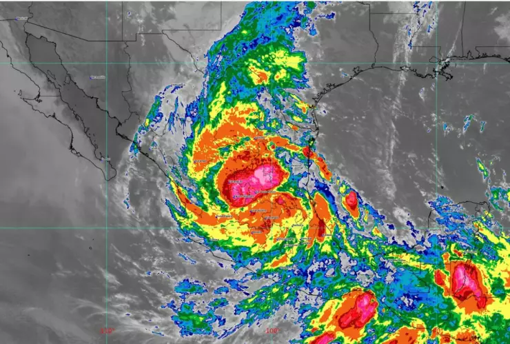 Tormenta Tropical “Alberto” ya está en Ciudad Madero, Tamaulipas