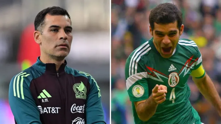 El debut de Rafa Márquez como jugador de México