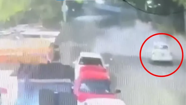 VIDEO | Captan el momento exacto del atropellamiento múltiple que dejó 4 muertos y varios lesionados