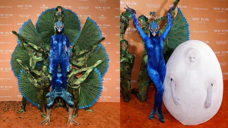 Heidi Klum disfraz de Halloween