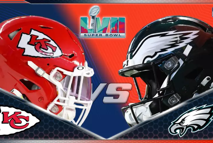 Super Bowl LVII Kansas City Chiefs vs Philadelphia Eagles