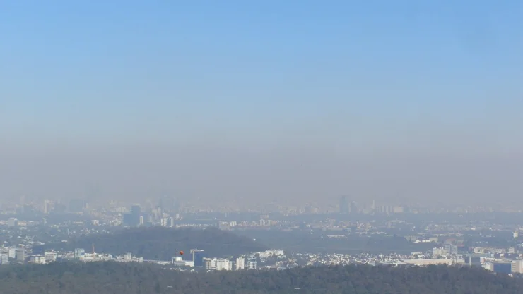 Hay mala calidad del aire en Valle de México