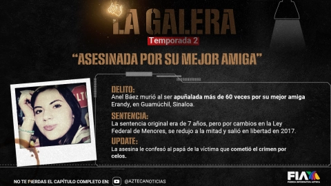 Caso Anel Báez: Asesinada a puñaladas por una supuesta amiga en Sinaloa
