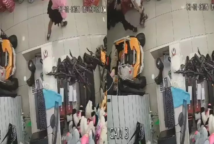 VIDEO | Captan a niño presuntamente robando un negocio en la colonia Obregón