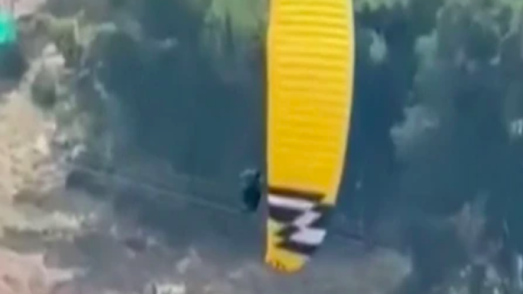 Parapente turista murió