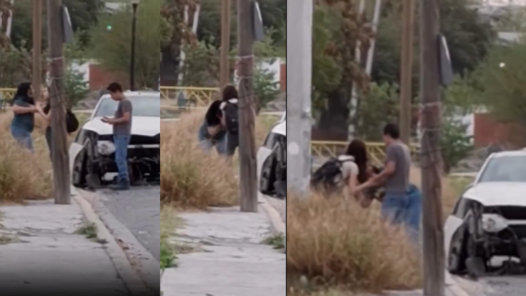 Madre e hija protagonizan pelea en calles de Escobedo