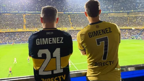 Santi y Christian Gimenez