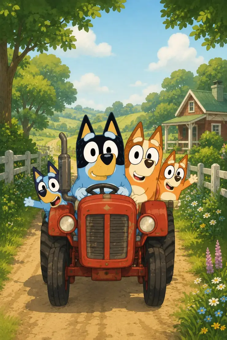 Plim Plim y Bluey