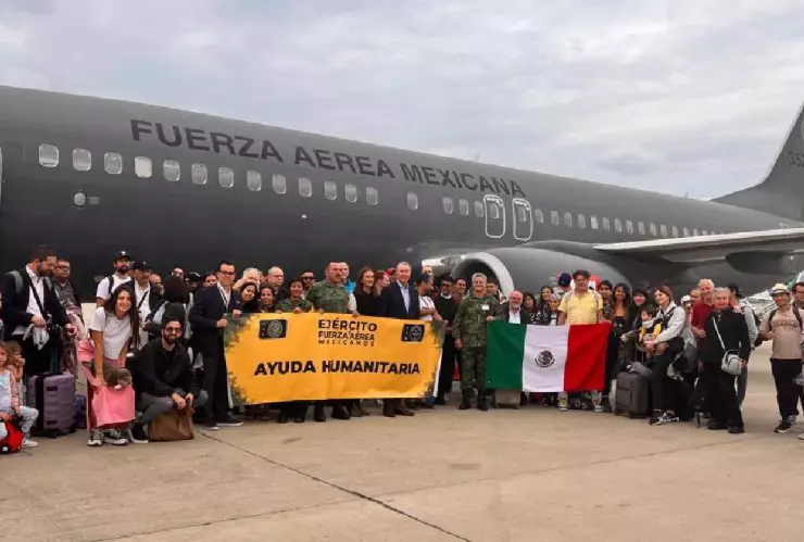 158 mexicanos huyeron de la guerra de Israel y Hamás a través del puente aéreo Tel Aviv y Madrid.jpg