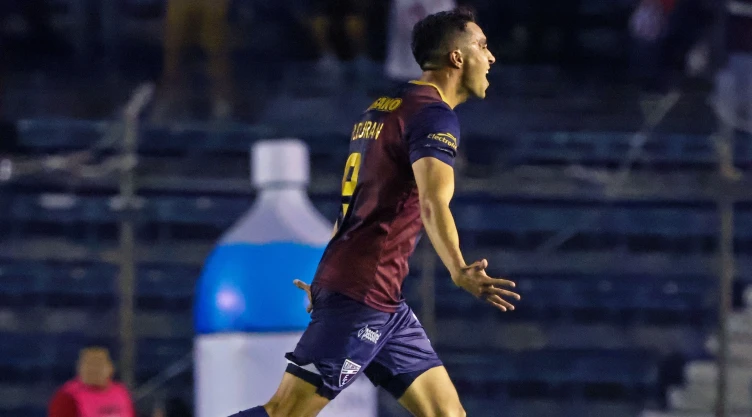 Rafael Durán festeja gol con Atlante en la final del Clausura 2024