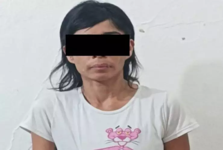 Detienen a mujer tras ser captada golpeando a su bebé de 9 meses en Villahermosa, Tabasco