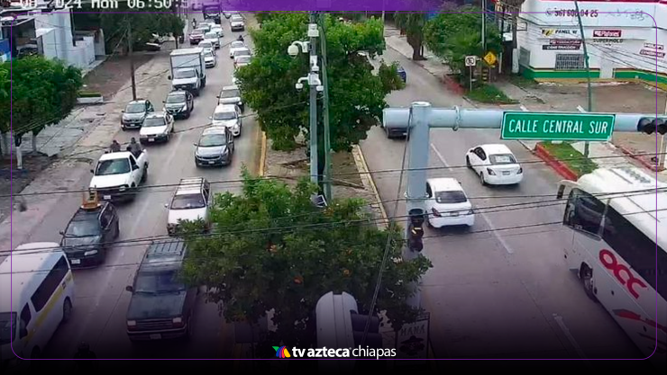 Calles cerradas Tuxtla Gutiérrez