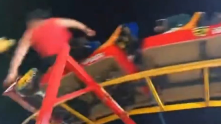 Accidente juego mecánico Guayaquil