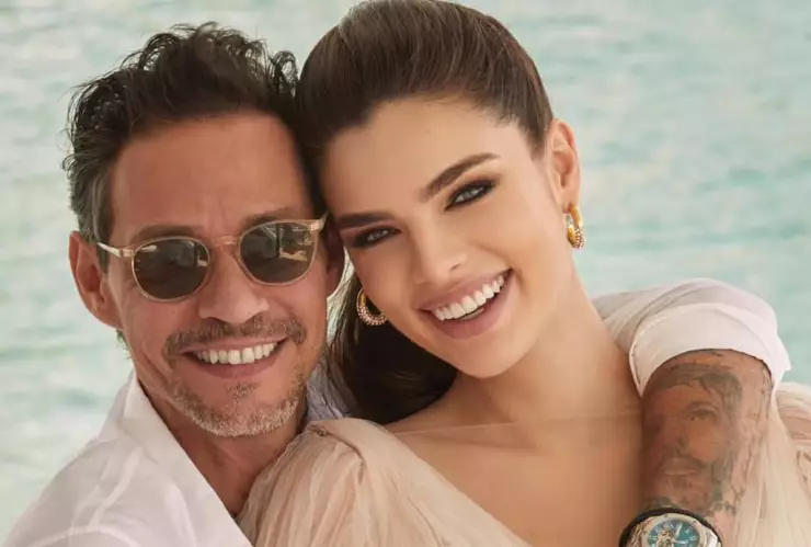 Marc Anthony y Nadia Ferreira esperan su segundo hijo.