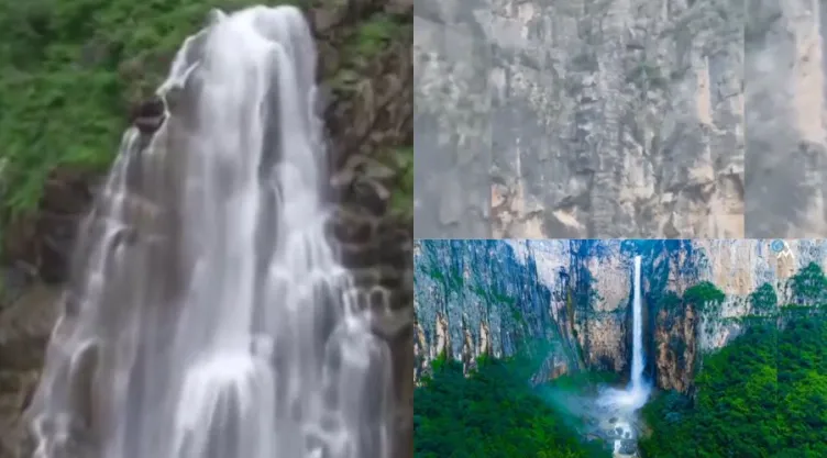 cascada-china-yuntai-denuncia-abastecida-por-tubería-de-agua-video