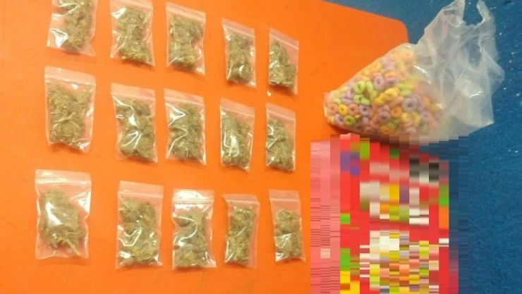 caja de cereal droga Playa del Carmen