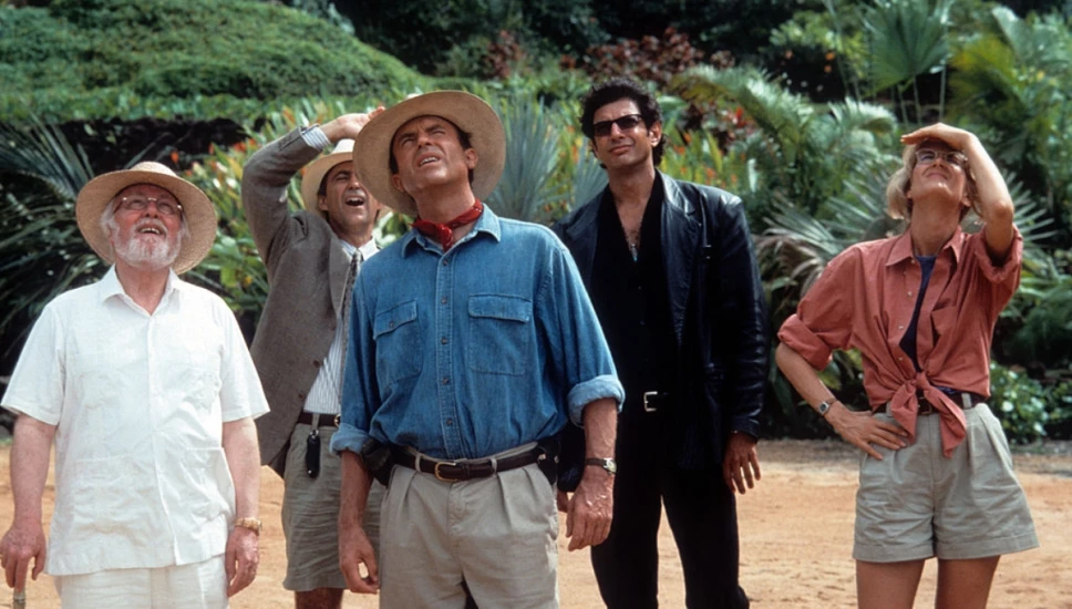 Homenaje a una película clásica de los 80 que ocultan algunas escenas de Jurassic Park