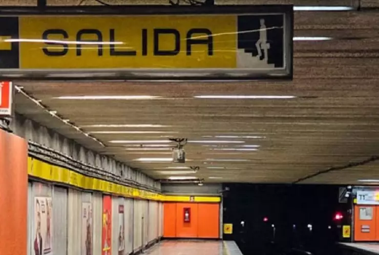 Estación Hangares de la Línea 5 del Metro CDMX está inundada