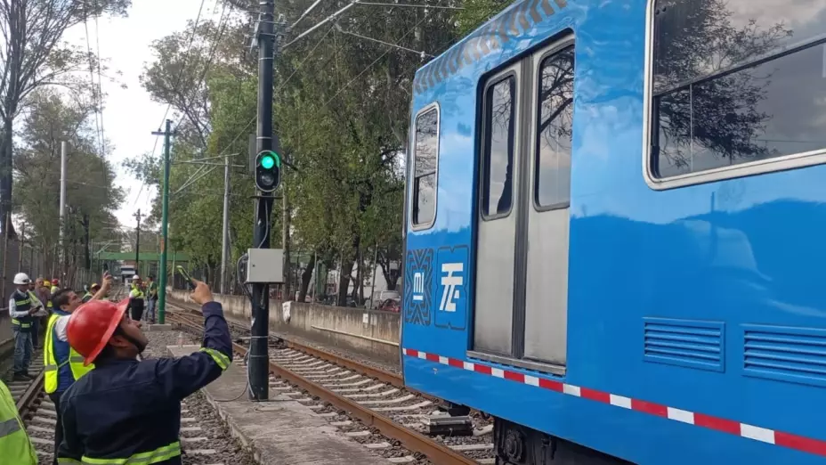 Foto del Tren Ligero de la CDMX.
