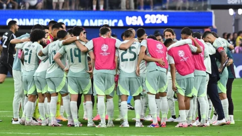 Jugadores de la selección mexicana en la Copa América 2024