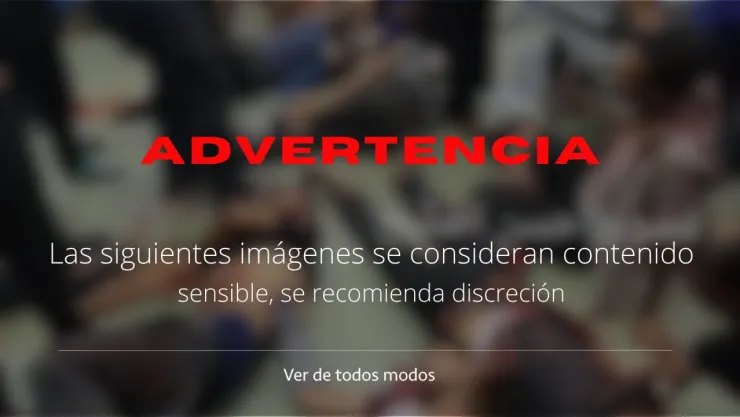 Las imágenes difundidas en redes sociales muestran el despliegue de atención médica tras la emergencia