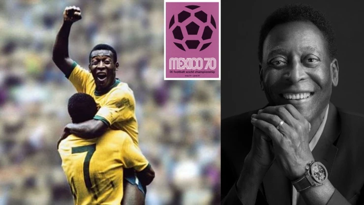 Pelé recordó México 1970