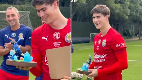 Armando González recibió una figura de acción de Rin Itoshi, de Blue Lock