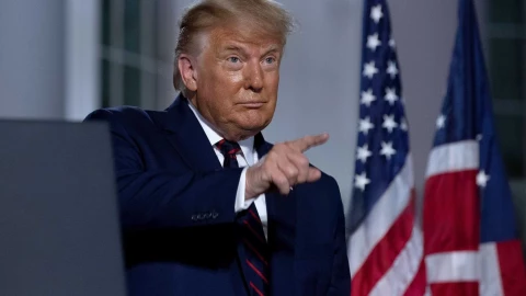 El presidente de Estados Unidos, Donald Trump