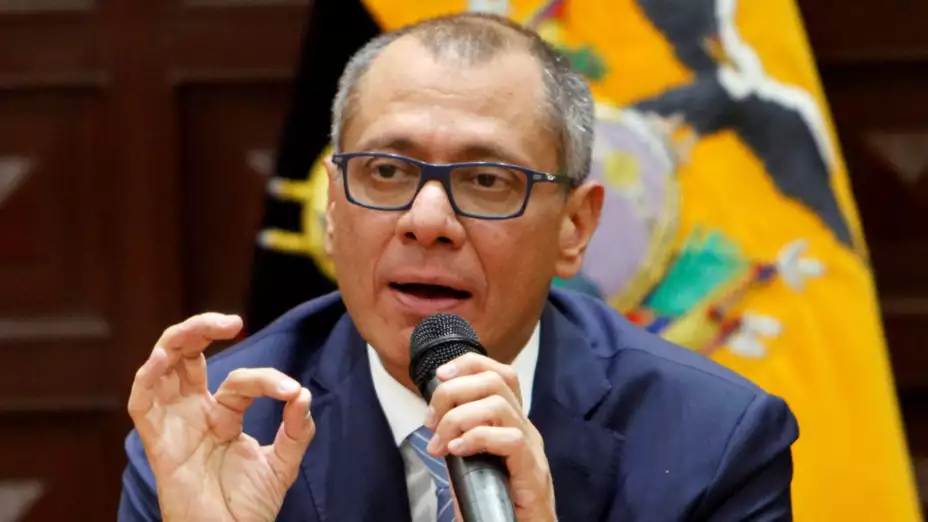Jorge Glas, expresidente de Ecuador.