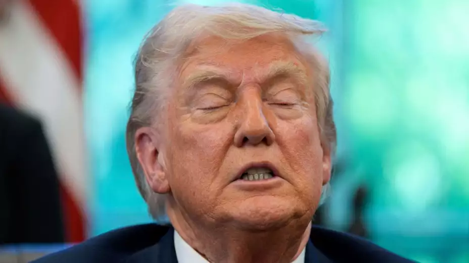 El presidente de EU, Donald Trump, en la Casa Blanca.